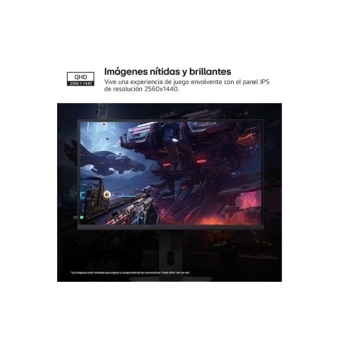 Monitor Gaming 27" Hdmi Displayport Lg Ultragear 27g610a-b Ips Qhd 200hz 1ms Pivotante Y Regulable
