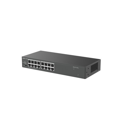 Switch No Gestionable Ruijie Rg-es116g-l 16xrj45 10 100 1000mbps Metalico Sobremesa   Rack
