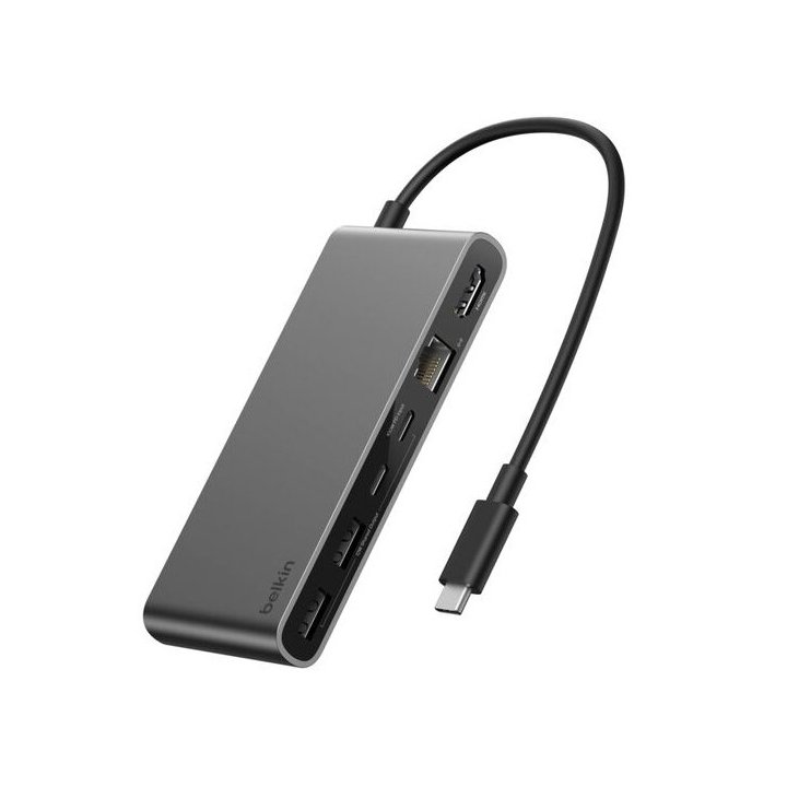 Docking Usb-c Belkin Inc024hqsgy A 1xrj45 2.5gb 1xhdmi 2xusb-c Pd 100w 2xusb-a 1xsd 1xmicrosd