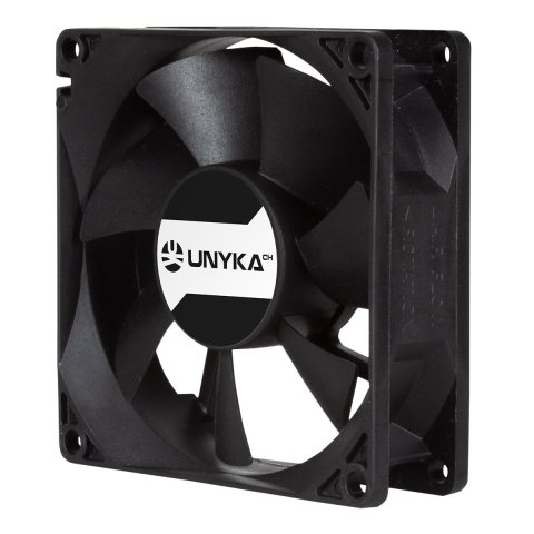 Ventilador Server Unyka 80mm 8025mm Doble Bola 4pin 80.80.25