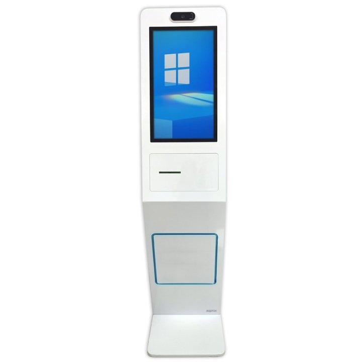 Tpv Kiosko Approx Appkiosk01print 21.5" Fhd Tactil Intel Celeron J6412 8gb 128gb Webcam Impresora Soporte Para Tp