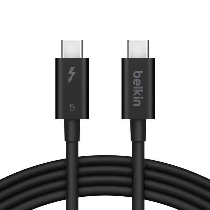 Cable Usb-c A Usb-c 1m Belkin Inz005hq1mbk Thunderbolt 5 240w 8k Color Negro