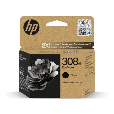 Cartucho Hp Nª308e Evomore Negro 6.5ml