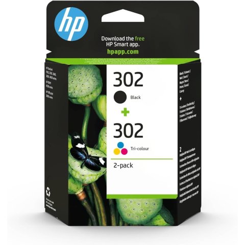Cartucho Hp Nº 302 Pack De 2 Negro Y Color X4d37ae