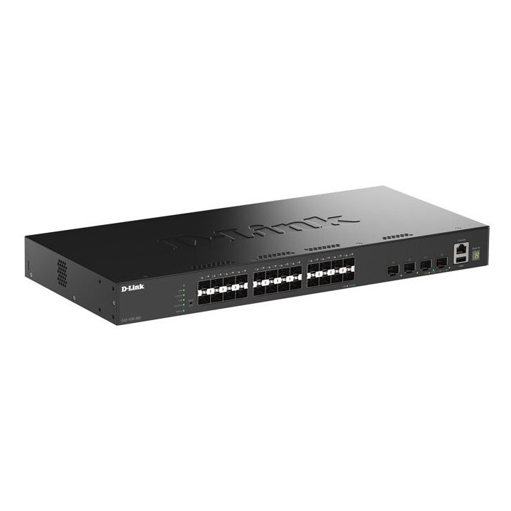 Switch Semigestionable D-link Stackable Dgs-1530-28s e 24 X Sfp Puertos  4 X 10g Sfp+ Puertos