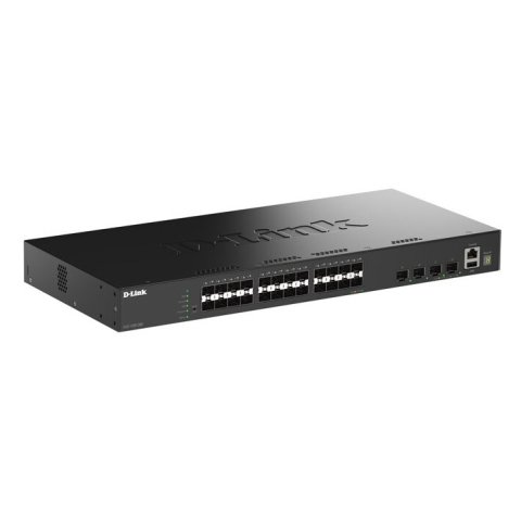 Switch Semigestionable D-link Stackable Dgs-1530-28s e 24 X Sfp Puertos  4 X 10g Sfp+ Puertos