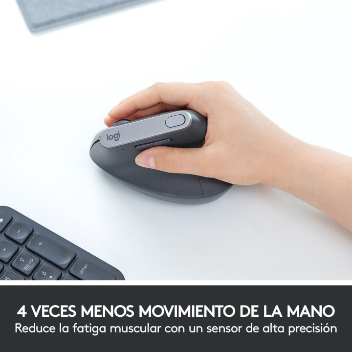 Mouse Logitech Wireless Ergo Mx Vertical Advanced Ergonomical Mouse Graphite 910-005448      