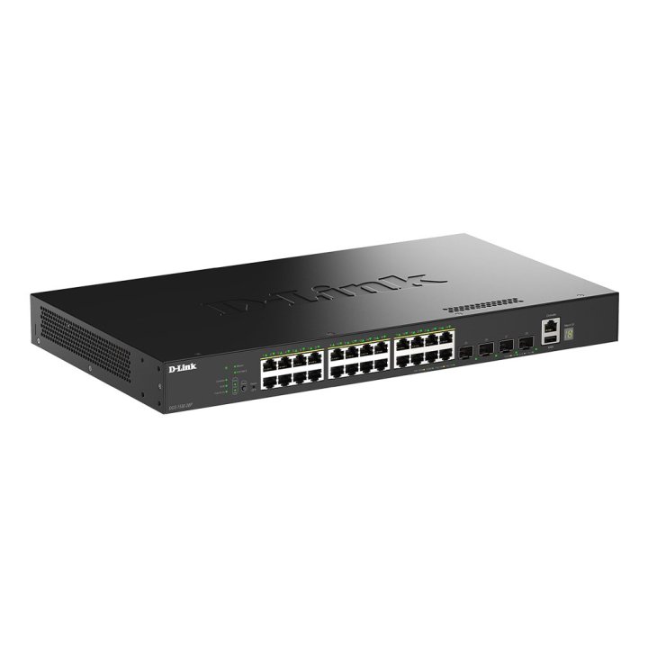 Switch Semigestionable D-link Stackable Dgs-1530-28p 24p Giga Poe + 4p 10g Sfp+