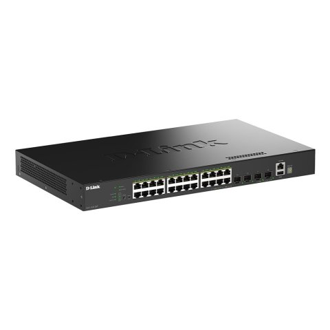 Switch Semigestionable D-link Stackable Dgs-1530-28p 24p Giga Poe + 4p 10g Sfp+