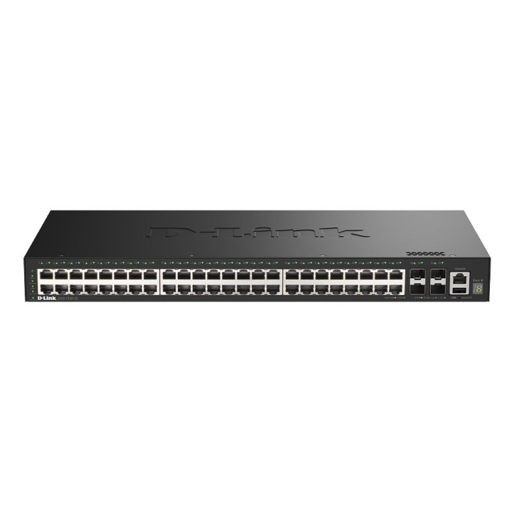 Switch Semigestionable D-link Stackable Dgs-1530-52 e 48p Giga + 4p 10g Sfp+
