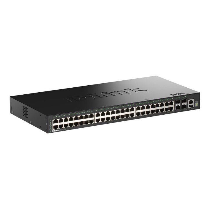 Switch Semigestionable D-link Stackable Dgs-1530-52 e 48p Giga + 4p 10g Sfp+
