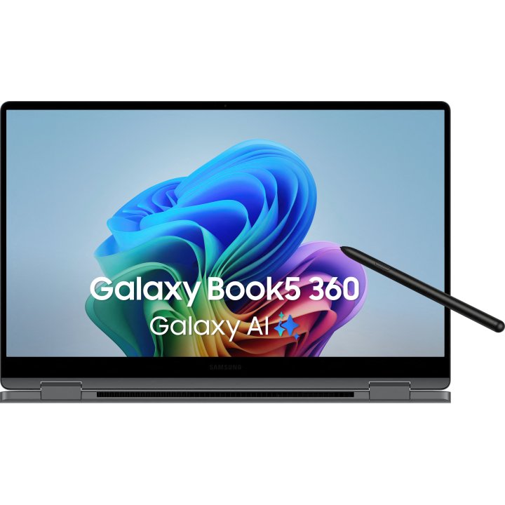 Portatil Samsung Galaxy Book5 360 Intel Ultra5-226v 15.6" Amoled Tactil 16 Gb 512gb Win 11 Pro