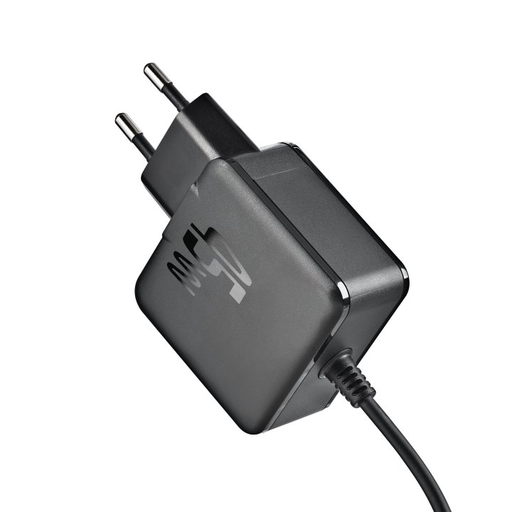 Cargador Usb Gan Ngs 45w Cable Usb-c Soldado 1.5m Pd Color Negro