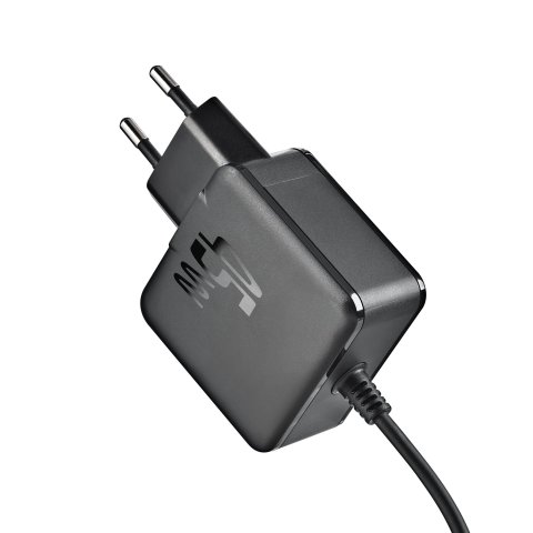 Cargador Usb Gan Ngs 45w Cable Usb-c Soldado 1.5m Pd Color Negro