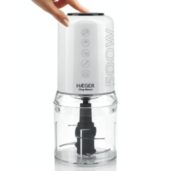 Picadora Haeger Chop Master 500w Vaso De 500ml...