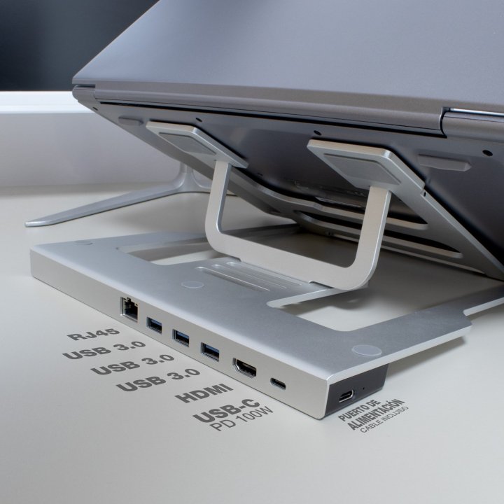 Soporte De Portatil Coolbox Con Dock 1xhdmi 4k...