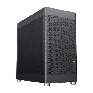 Caja Atx Semitorre Coolbox Atx Mesh Mp1 Gpu Max. 355mm Usb-c Color Negro