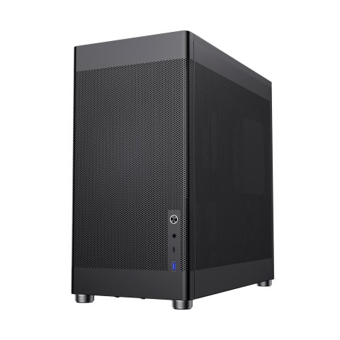 Caja Atx Semitorre Coolbox Atx Mesh Mp1 Gpu Max. 355mm Usb-c Color Negro