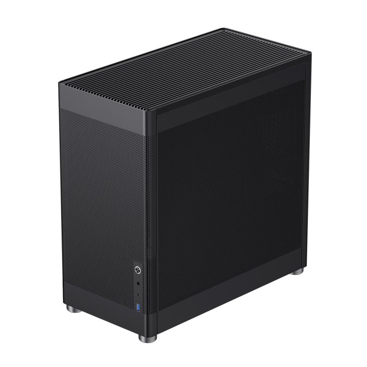Caja Atx Semitorre Coolbox Atx Mesh Mp1 Gpu Max. 355mm Usb-c Color Negro