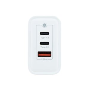 Cargador Usb Gan Coolbox 65w 2xusb-c 1xusb-a Color Blanco 2