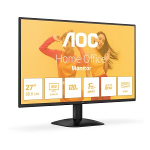 Monitor 27" Dp Hdmi Aoc Q27b35s3 Ips Qhd 2560x1440 4ms 120hz Vesa 100x100 Negro 2