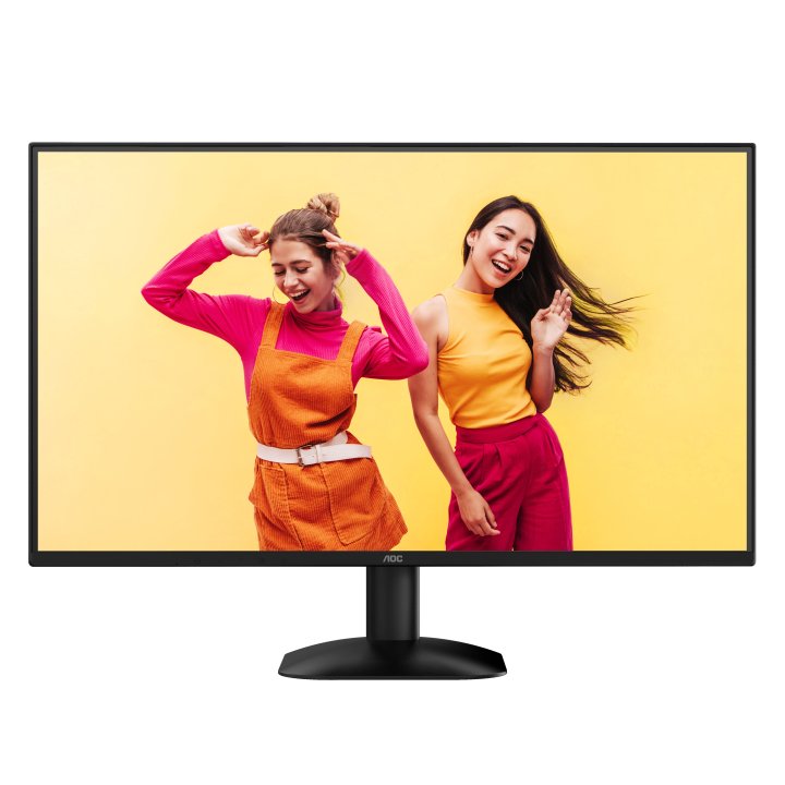 Monitor 27" Dp Hdmi Aoc Q27b35s3 Ips Qhd 2560x1440 4ms 120hz Vesa 100x100 Negro