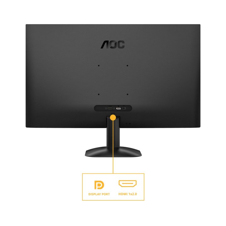 Monitor 27" Dp Hdmi Aoc Q27b35s3 Ips Qhd 2560x1440 4ms 120hz Vesa 100x100 Negro