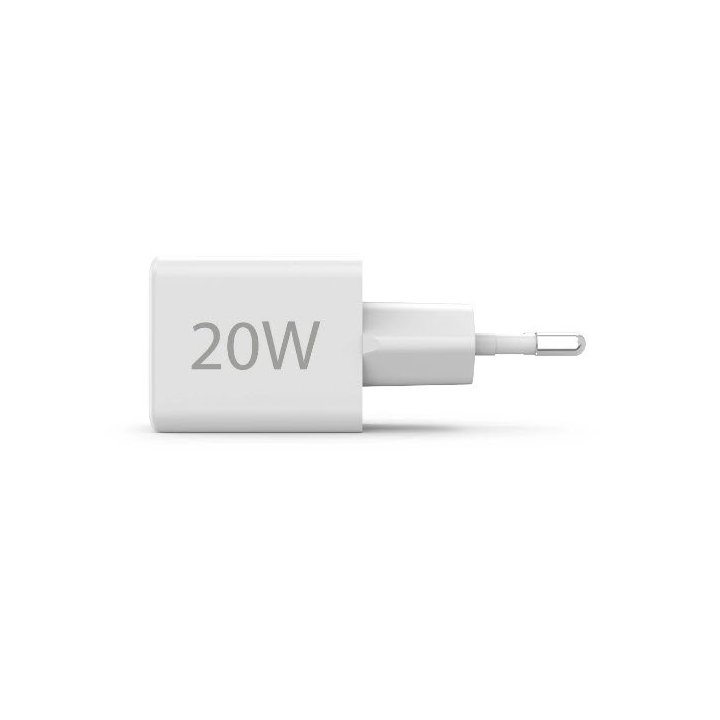 Cargador Usb Gan Hama 00201991 20w 1xusb-c Pd 1xusb-a Color Blanco