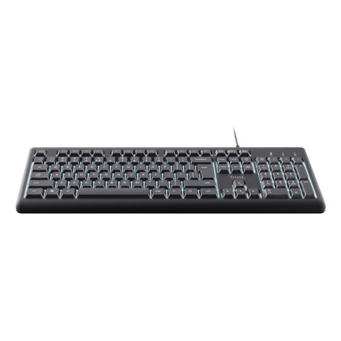 Teclado Trust Primo Con Iluminacion Usb 2.0 Color Negro