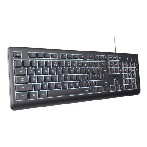 Teclado Trust Primo Con Iluminacion Usb 2.0 Color Negro