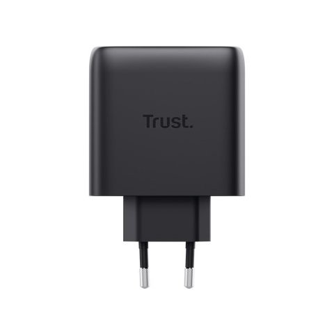 Cargador Usb Gan Trust Maxo 65w 2xusb-c Incluye Cable Usb-c 2m Color Negro