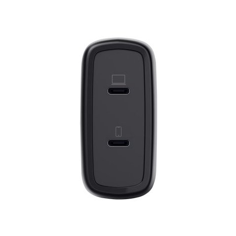 Cargador Usb Gan Trust Maxo 65w 2xusb-c Incluye Cable Usb-c 2m Color Negro