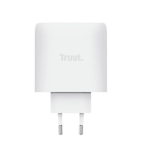Cargador Usb Gan Trust Maxo 65w 2xusb-c Incluye Cable Usb-c 2m Color Blanco