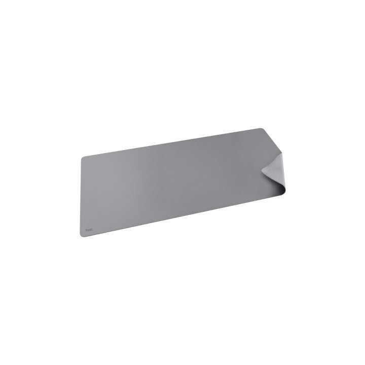 Alfombrilla Trust Benya Xxl Cuero Pvc Vegano Color Gris