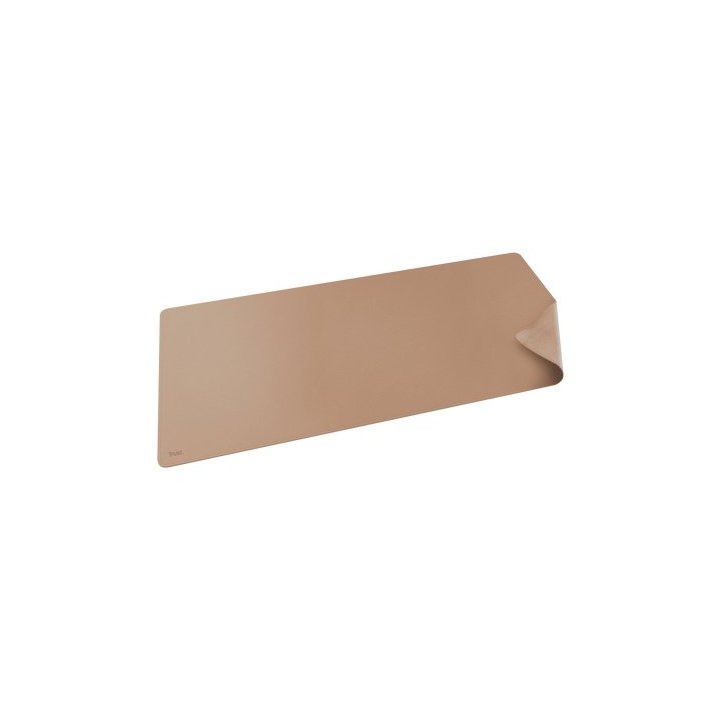 Alfombrilla Trust Benya Xxl Cuero Pvc Vegano Color Beige