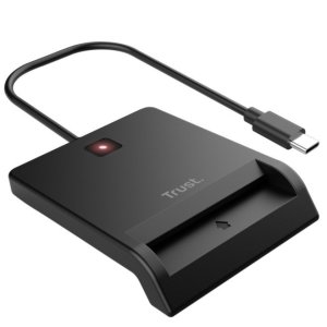 Lector Externo De Dnie Trust Primo Usb-c Compatible Con...