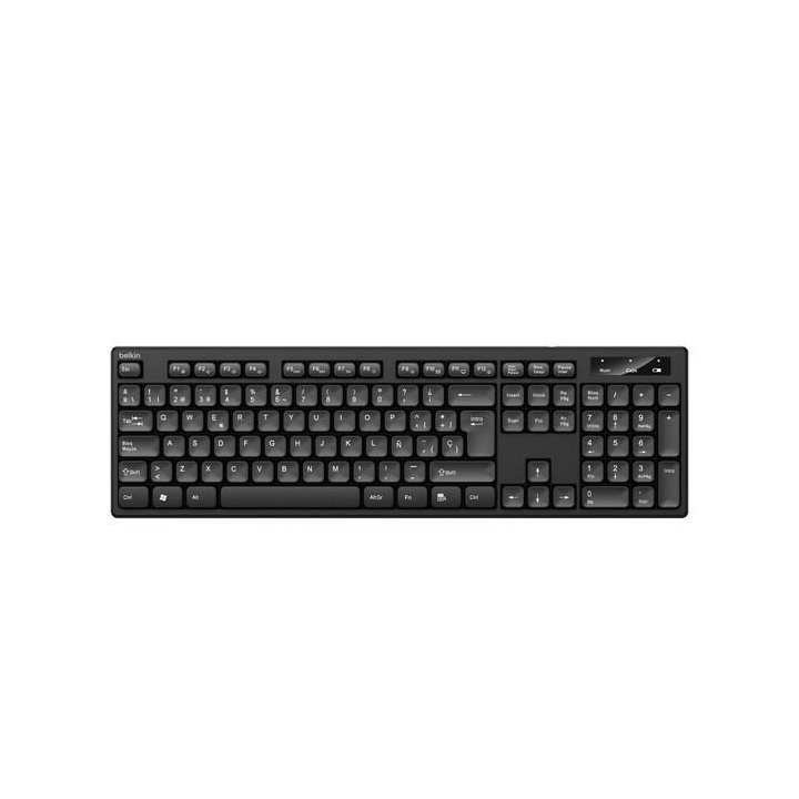 Teclado Y Mouse Belkin Wireless 2,4ghz Receptor...