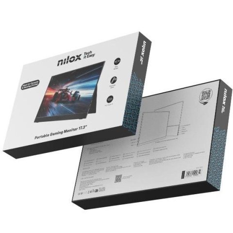 Monitor 17,3" Portable Usb-c Mini-hdmi Nilox...