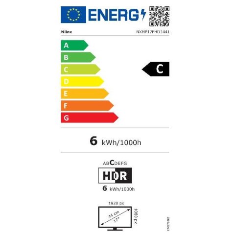 Monitor 17,3" Portable Usb-c Mini-hdmi Nilox...