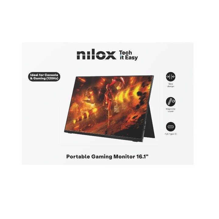 Monitor 16.1" Portable Usb-c Mini-hdmi Nilox...