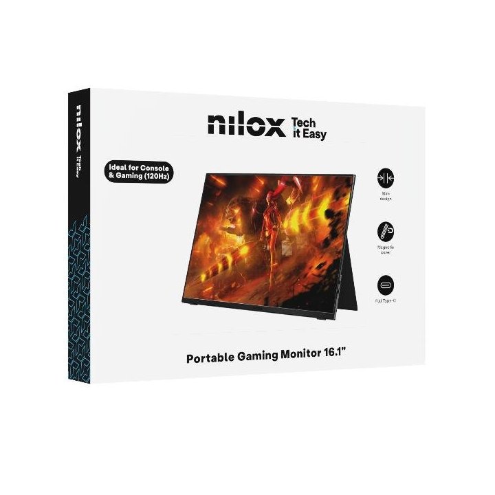 Monitor 16.1" Portable Usb-c Mini-hdmi Nilox...