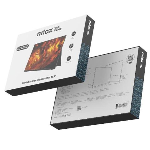 Monitor 16.1" Portable Usb-c Mini-hdmi Nilox...