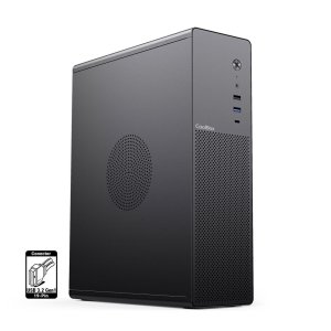 Caja Microatx Slim Coolbox Pct100-0 Usb-c 3.2 Gen1 Full Metal Sin Fuente+ 1vent 90mm
