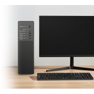 Caja Microatx Slim Coolbox Pct100-0 Usb-c 3.2 Gen1 Full Metal Sin Fuente+ 1vent 90mm
 2