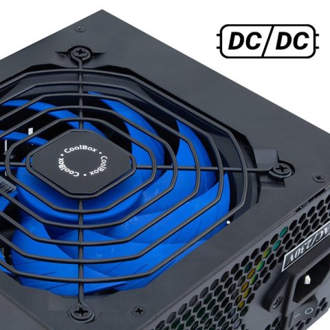 Fuente De Alimentacion Atx 550w Coolbox  Coo-fapw3-550 Powerline3 Eficiencia 85%