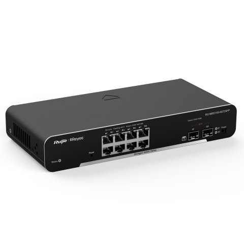 Switch Gestionable L2 Ruijie Rg-nbs3100-8gt2sfp 8xrj45 Gb 2xsfp 20gbps Gestion Nube No Poe
