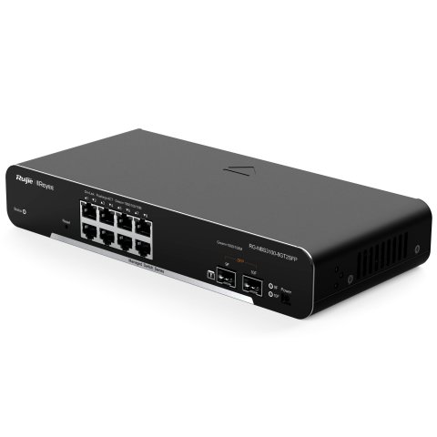 Switch Gestionable L2 Ruijie Rg-nbs3100-8gt2sfp 8xrj45 Gb 2xsfp 20gbps Gestion Nube No Poe