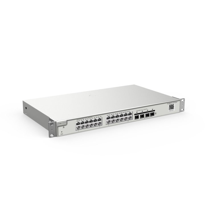 Switch Gestionable L3 Ruijie Rg-nbs5200-24gt4xs 24xrj45 Gb 4xsfp+ 10ge Rack Gestion Nube