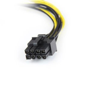 Cable Adaptador Alimentacion Startech Lp4 A Pcie 8 Pines Para Tarjeta Grafica Lp4 pci-e-1 2