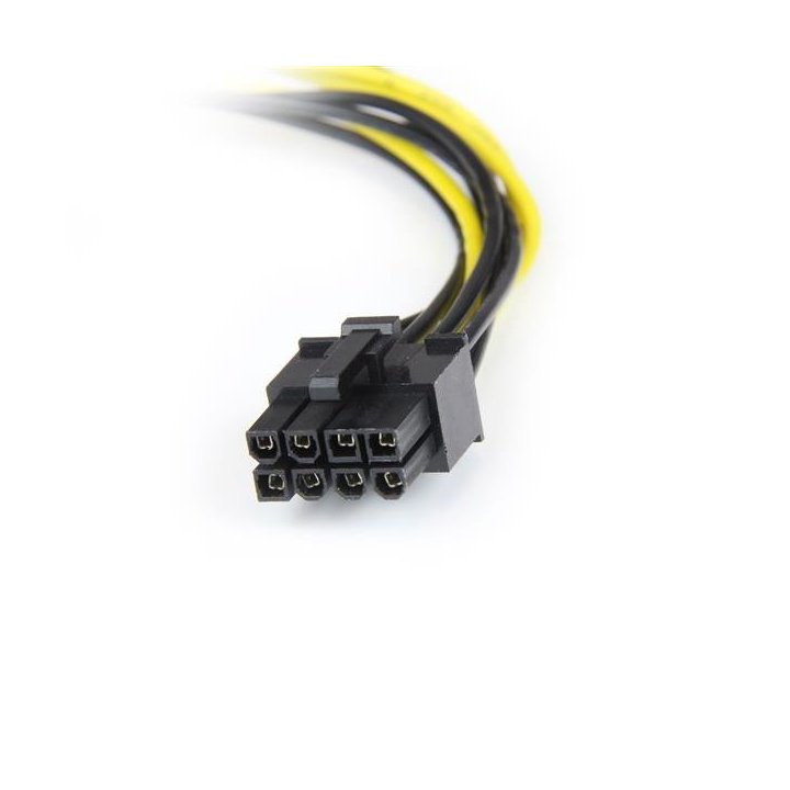 Cable Adaptador Alimentacion Startech Lp4 A Pcie 8 Pines Para Tarjeta Grafica Lp4 pci-e-1